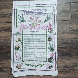 Scotland's Heathers Cotton Tea Towel